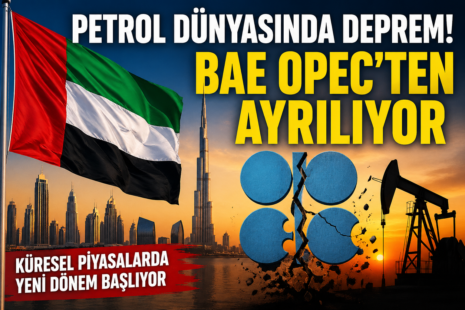 Petrol Dünyasında Deprem! Birleşik Arap Emirlikleri OPEC’ten Ayrılıyor