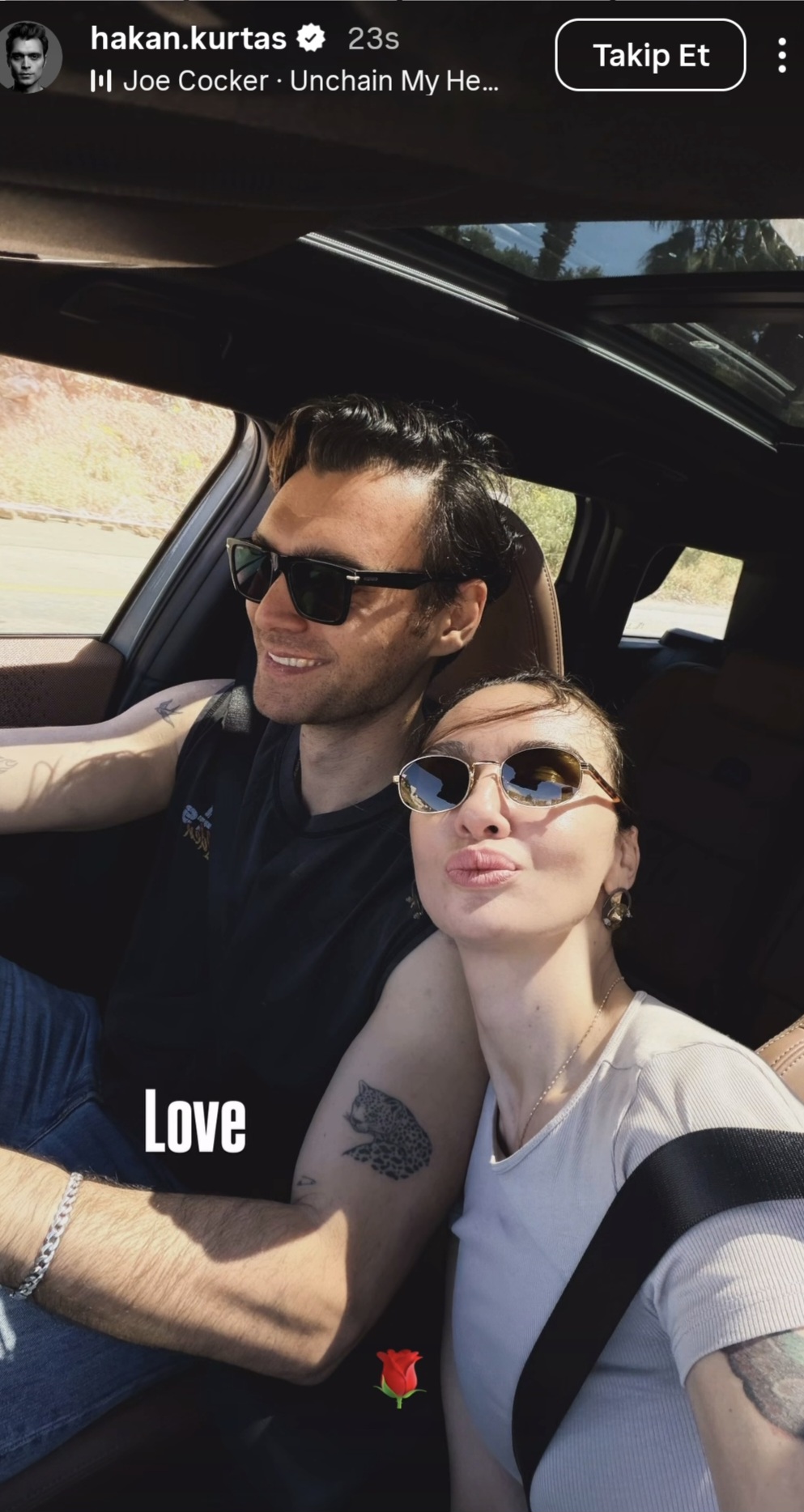 Aşk Paylaşımı Gündem Oldu! Birce Akalay’dan Romantik Kareler