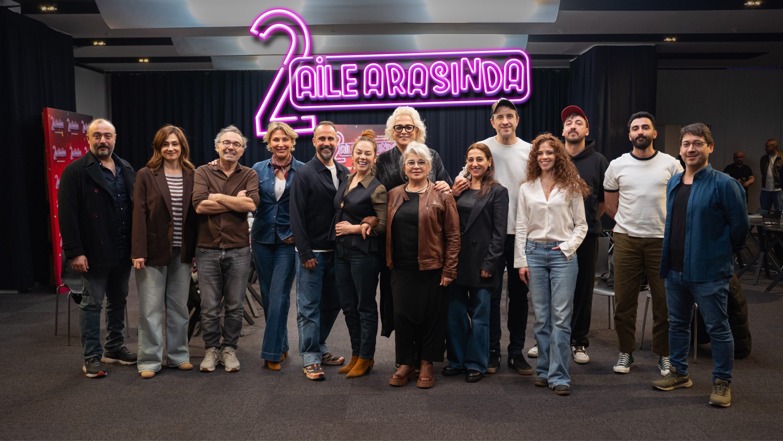 “2 AİLE ARASINDA” FİLMİNİN OKUMA PROVASI YAPILDI